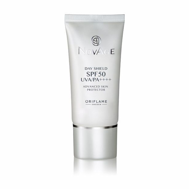 Oriflame Novage pantalla solar anticontaminantes amplio espectro fps 50 pa++++ oferta