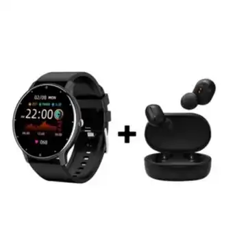 Falabella Audífonos bluetooth xiaomi airdots 2 + smartwatch zl02d oferta