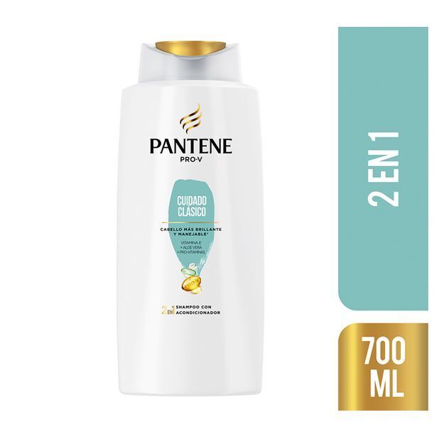 Supermercado El Trébol Shampoo pantene  2 en 1 clásico 400 ml oferta