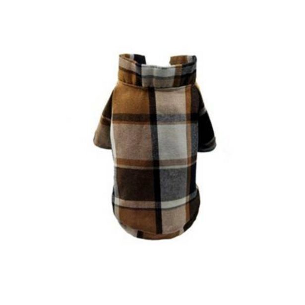 Linio Poleron perro de cuadros ropa para perro talla m oferta