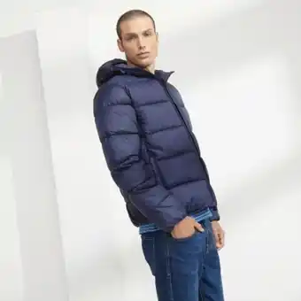 Basement basement parka manga larga hombre