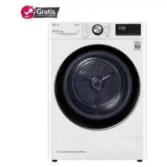 Linio Secadora 9 kg lg df9wvc2s6 dual inverter heatpump oferta