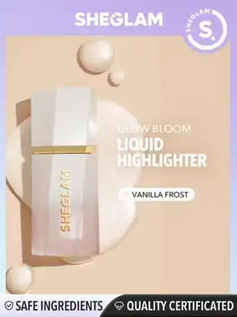 Shein Sheglam glow bloom iluminador líquido-vanilla frost oferta