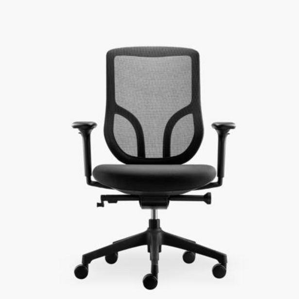 Linio Silla oficina chic negro form oferta