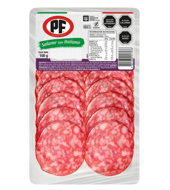 Unimarc Salame italiano pf 100 g oferta