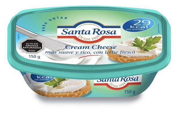 Unimarc Queso crema santa rosa cheese light 150 g oferta