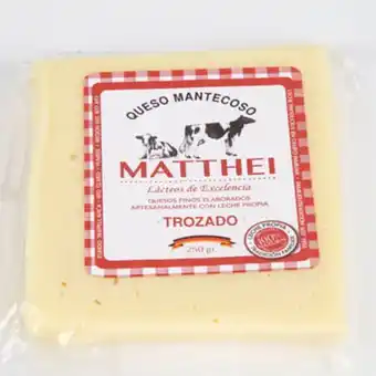 Unimarc Queso mantecoso matthei trozo 250 g oferta