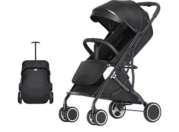 Ripley Coche de paseo ultra compacto con accesorios lubabycas negro oferta