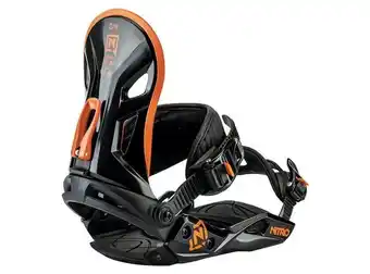 Ripley Fijación snowboard rt s/m (orange) nitro oferta