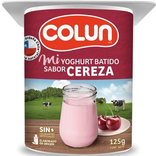 Unimarc Yoghurt batido colun cereza 125 g oferta