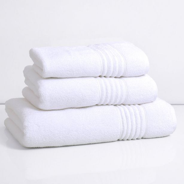 Fabrics Toalla baño 600g blanca oferta