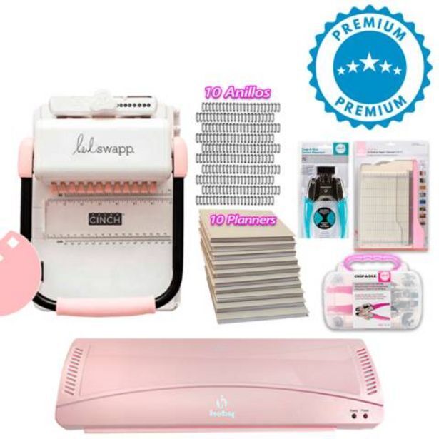 Linio Cinch rosada  laminadora  kit de herramientas k19 oferta
