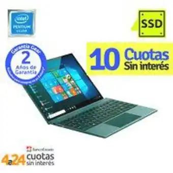 PC Factory Notebook geranium 13.5 fhd pentium n5030 4gb 256gb ssd windows 10 space grey oferta