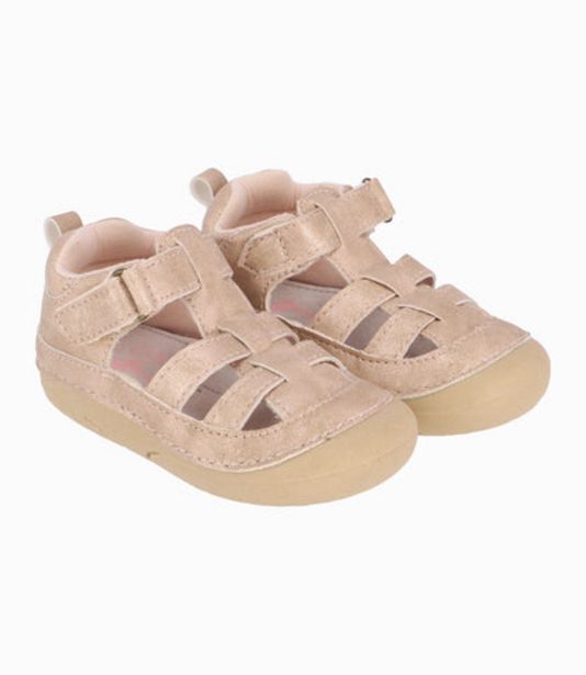 Limonada Sandalia cangrejera recién nacida rosado 4 kids oferta