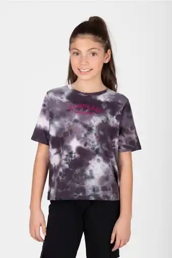 Everlast Polera m/c cosmos niña gris everlast oferta