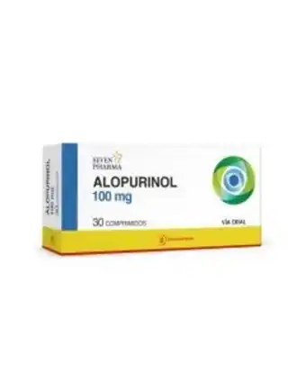 Farmacias Ahumada Alopurinol 100 mg 30 comprimidos oferta