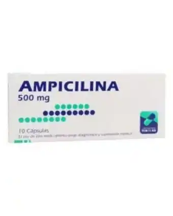 Farmacias Ahumada Ampicilina 500 mg x 10 capsulas oferta