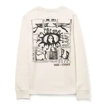 Vans Polera former ls tee natural oferta
