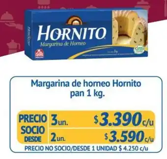 Alvi Margarina de horneo Hornito pan 3un x 1 kg. oferta