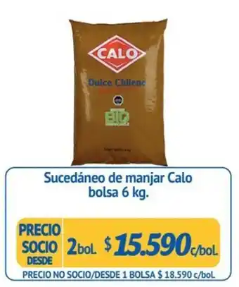 Alvi Sucedáneo de manjar Calo bolsa 2 bol. x 6 kg. oferta