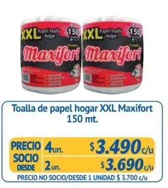 Alvi Toalla de papel hogar XXL Maxifort 4 un x 150 mt. oferta
