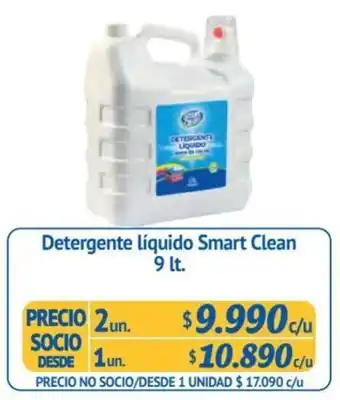 Alvi Detergente Líquido Smart Clean 2 un x 9 lt. oferta
