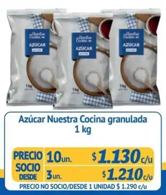Alvi Azúcar Nuestra Cocina granulada 10 un x 1 kg oferta