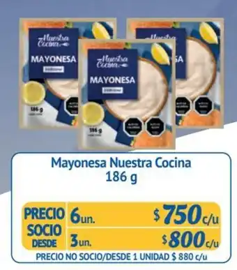 Alvi Mayonesa Nuestra Cocina 6 un x 186 g oferta