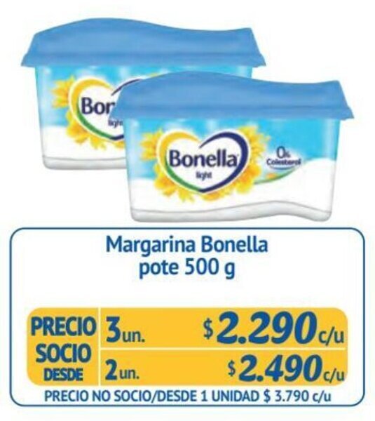 Alvi Margarina Bonella pote 3 un x 500 g oferta