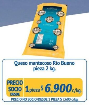 Alvi Queso mantecoso Río Bueno pieza 2 kg. oferta