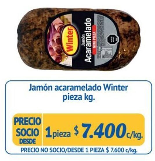 Alvi Jamón acaramelado Winter pieza kg. oferta