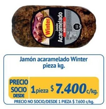Alvi Jamón acaramelado Winter pieza kg. oferta