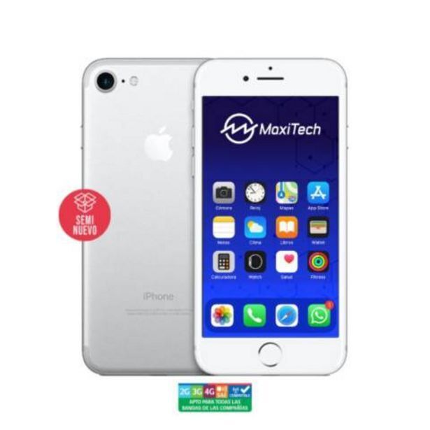Linio Iphone 7 32 gb silver - reacondicionado oferta