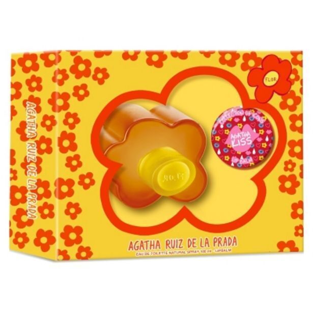 Falabella Set agatha ruiz de la prada flor edt 50ml + bálsamo labial oferta