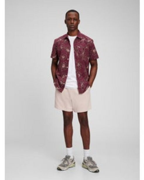 GAP Camisa poplin manga corta hombre oferta