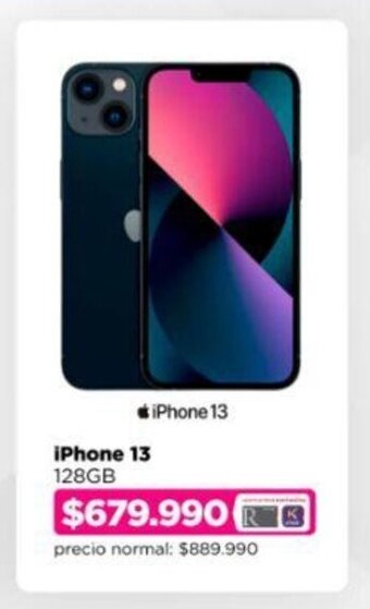 Ripley iPhone 13 128GB oferta