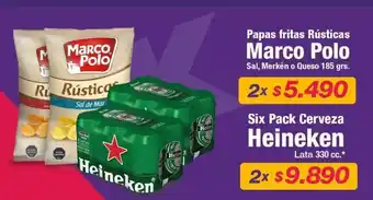 OK Market Six Pack Cerveza Heineken Lata 330 cc. x 2 oferta