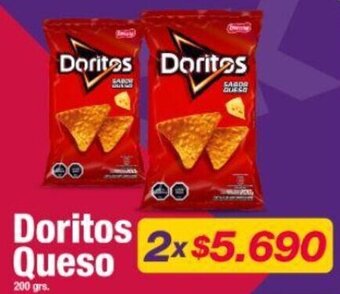 OK Market Doritos Queso 200 grs. x 2 oferta