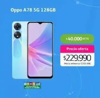 Movistar Oppo A78 5G 128GB oferta