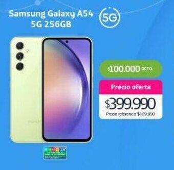 Movistar Samsung Galaxy A54 5G 256GB oferta