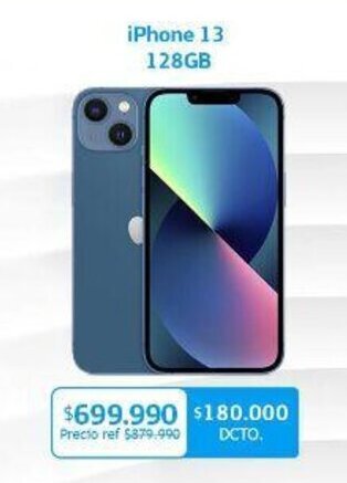 Movistar iPhone 13 128GB oferta
