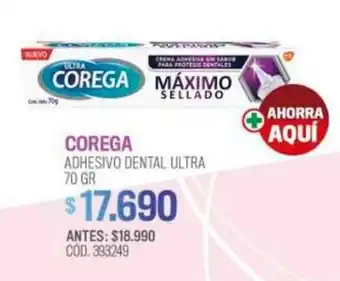 Cruz Verde COREGA ADHESIVO DENTAL ULTRA 70 GR oferta