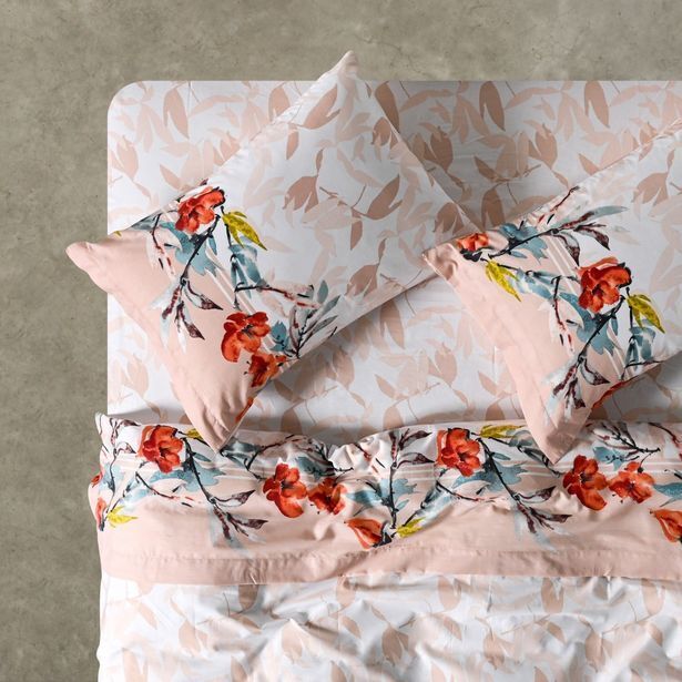 Cannon Home Sábanas 2 plazas 144 hilos aqua oferta