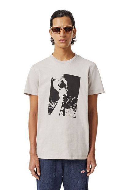Diesel Polera diesel t diegor c4 t shirt 9cj gris oferta
