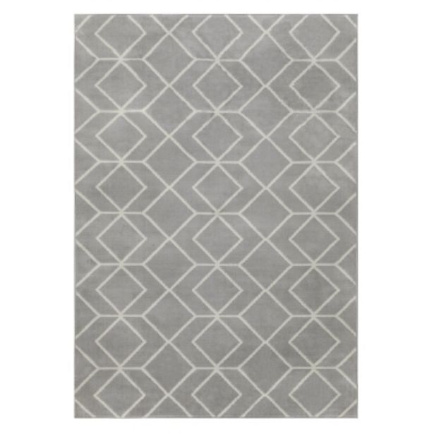 Falabella Alfombra kashan king gris claro 244 x 305 cm oferta