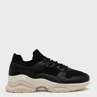 Falabella Zapatilla urbana mujer negra basement oferta