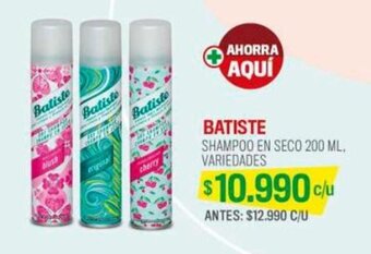 Cruz Verde BATISTE SHAMPOO EN SECO 200 ML, VARIEDADES oferta