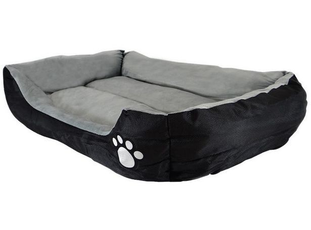 Ripley Cama mascota perro gato ultrasuave 90 cms negra oferta