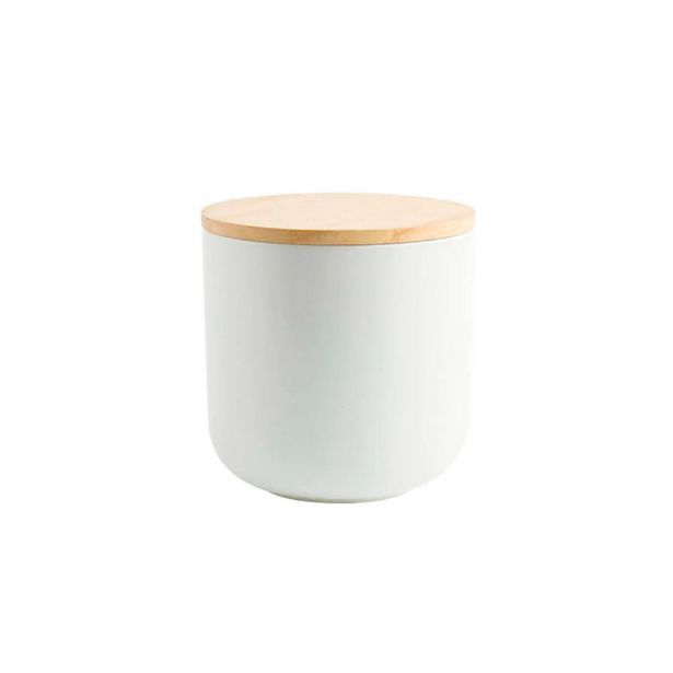 Kitchen Center Contenedor cerámica hermético tapa madera s oferta