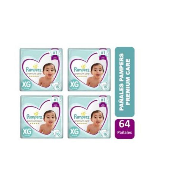 Linio Pañales pampers premium care talla xg pack x 4 paquetes oferta